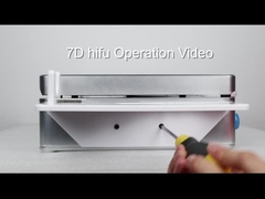 HIFU ανυψωτική μηχανή προσώπου σκλήρυνσης μηχανών 7D Hifu κολπική