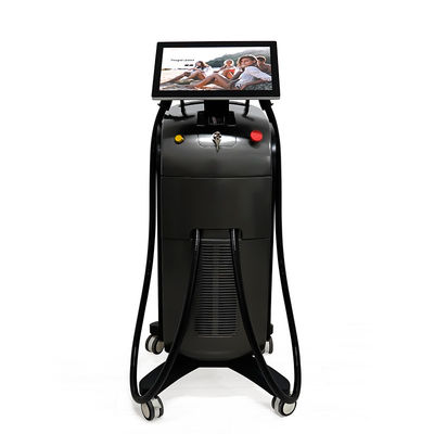 Μηχάνημα ομορφιάς αποτρίχωσης λέιζερ κάθετης διόδου Triple Wavelength 755 808 1064nm