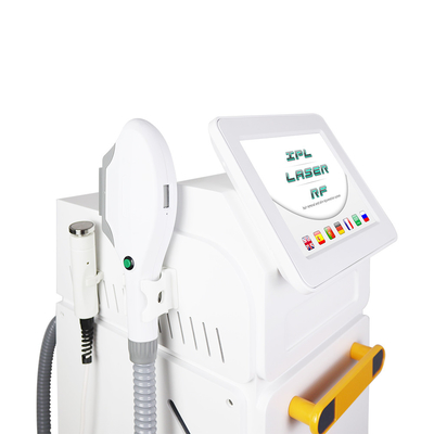RF Q-switched ND Yag IPL λέιζερ τρίχας μηχανή ομορφιάς αφαίρεσης πολλών χρήσεων για τη φροντίδα δέρματος