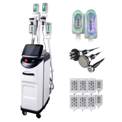 Η μηχανή 360 Cryolipolysis που συνδυάζεται με τη λαβή RF για το λίπος προσώπου και σώματος μειώνει