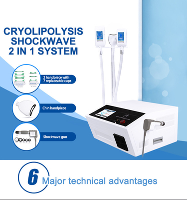 2 σε 1 πολλών χρήσεων μηχανή παγώματος Cryolipolysis παχιά με τη λαβή 4